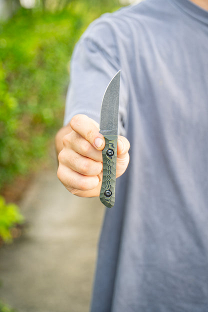 The Ember - Green & Black