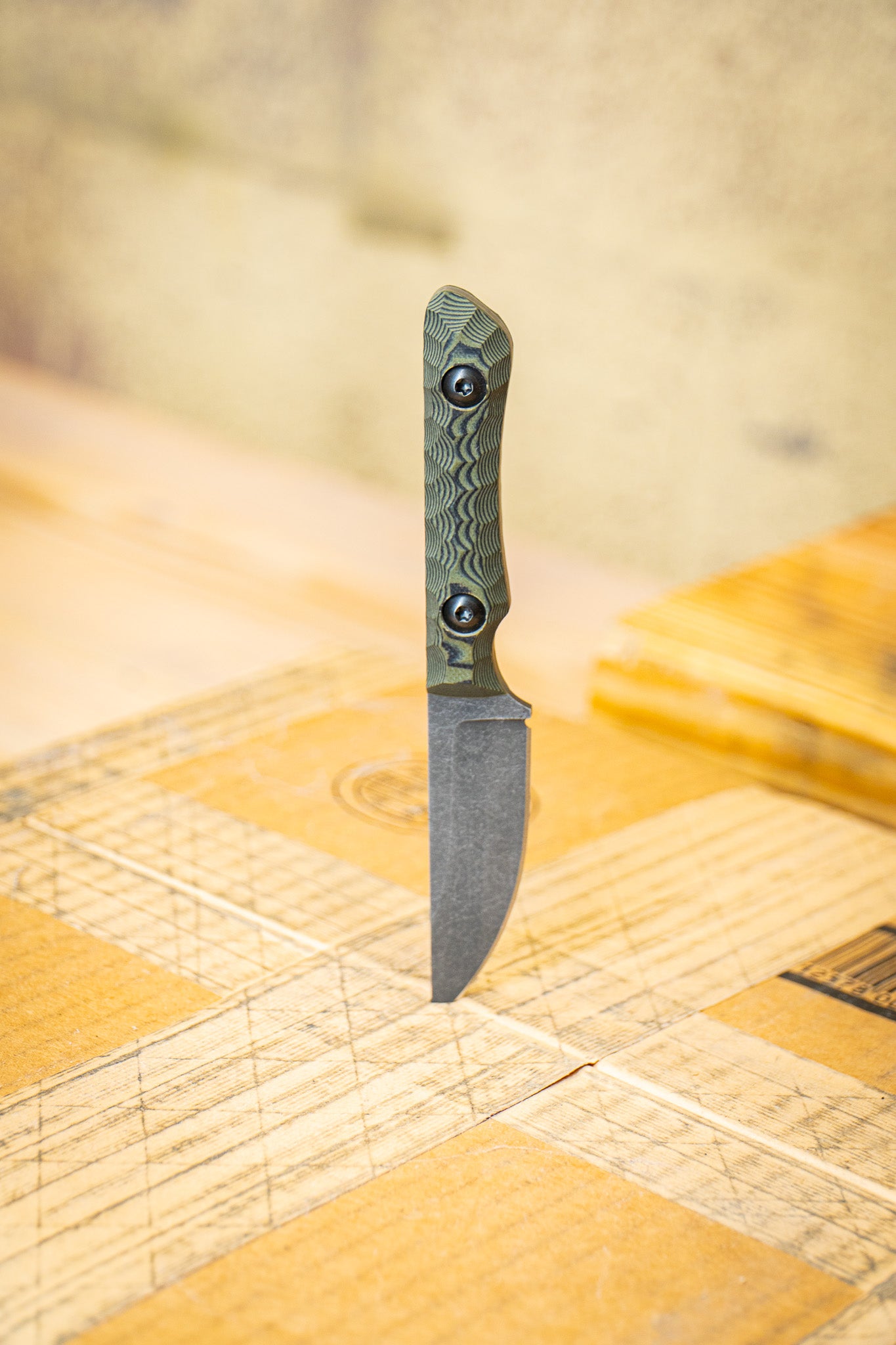 The Ember - Green & Black