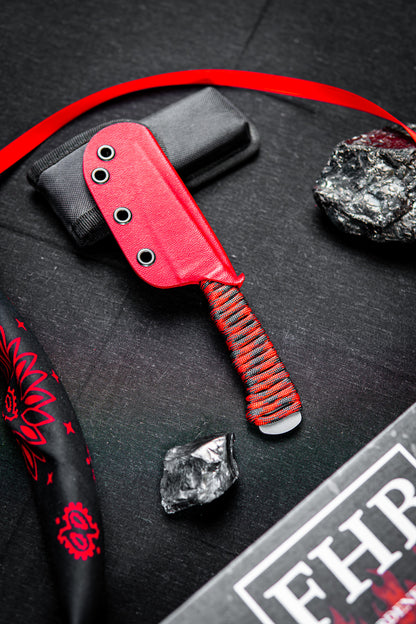 The Blackbuck - Crimson Red & Black