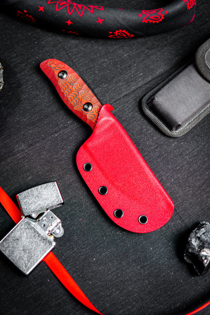 The Duchess 2.0 - Crimson Red & Black