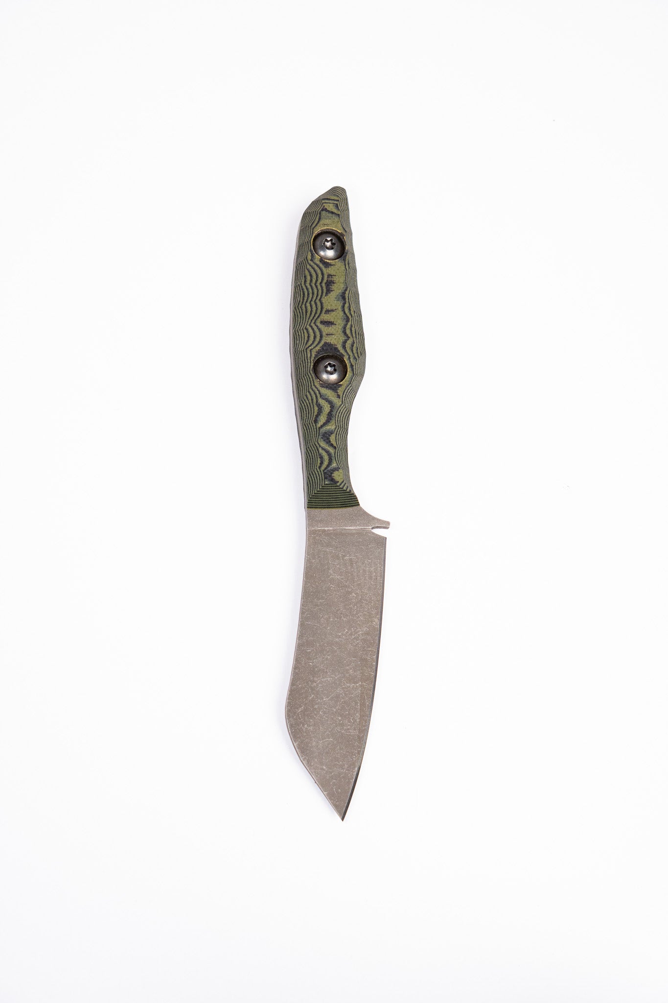 The Flounder - Green & Black