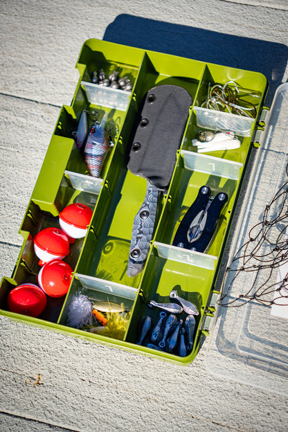 The Flounder - Gray & Black