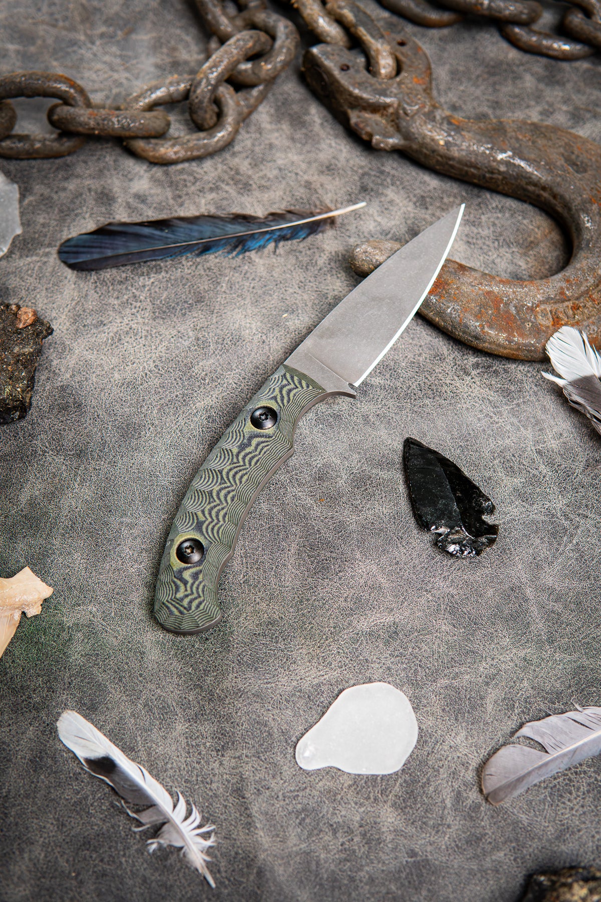 The Talon - Green & Black